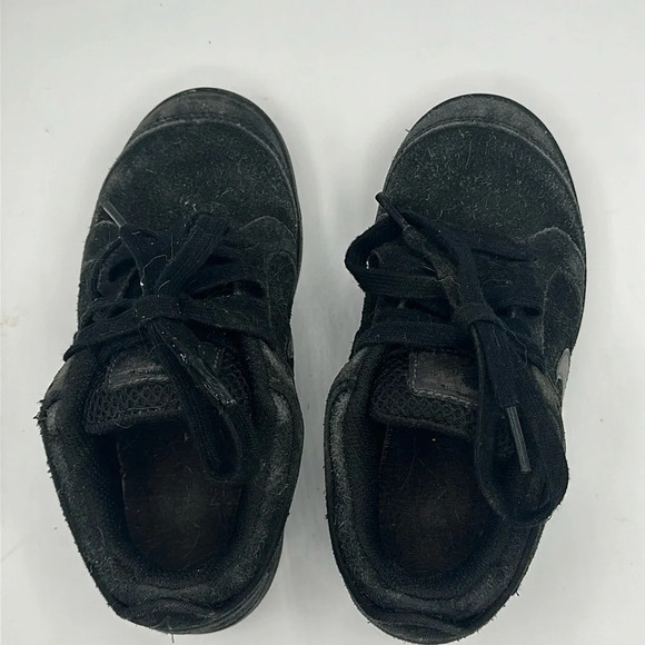 kids black suede & leather Nike Paul Rodriguez shoes size 11C - Picture 4 of 7